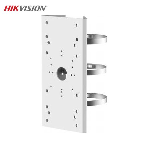 Support Poteau pour Caméra de Surveillance Hikvision Dome, Turret, Bullet & Mini Bullet DS-1275ZJ-SUS Blanc