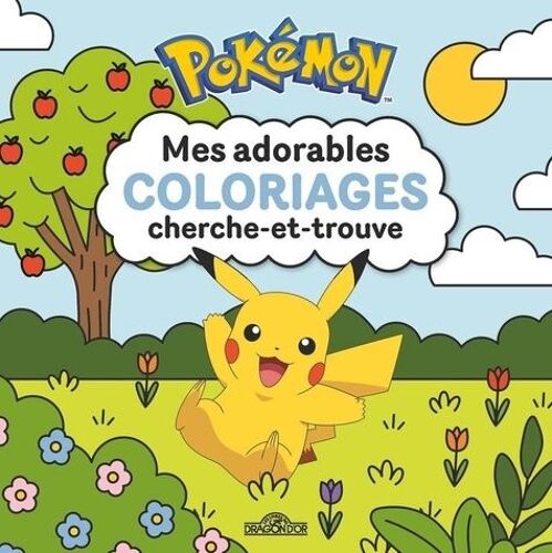 Mes Adorables Coloriages Cherche-Et-Trouve Pokémon