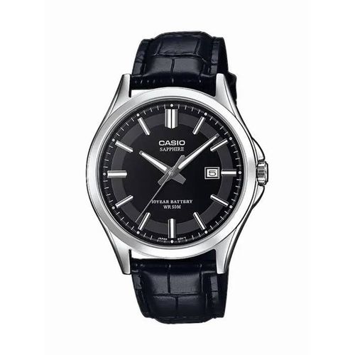 Casio Montre Noir Analogique Hommes Casio Collection Mts-100l-1avef