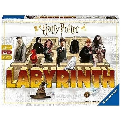 Jeu De Société - Ravensburger - Labyrinthe Harry Potter - Plateau De Jeu Et Cartes Inclus