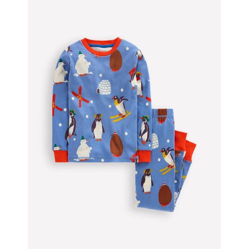 Pyjama Phosphorescent Douillet-Pingouins Bleu