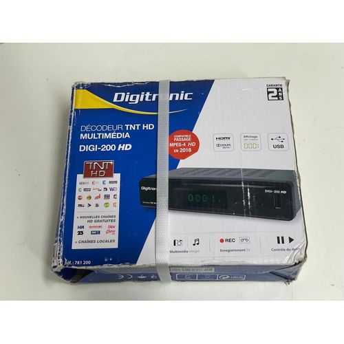 Décodeur TNT HD - Digitronic DIGI-200 HD