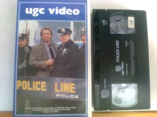 Cassette Vidéo Vhs - Police Line (Concrete Beat) - Marla Adams