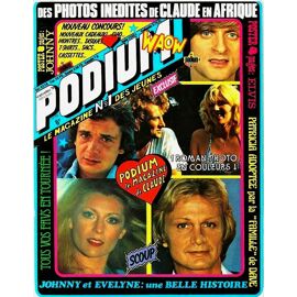 Podium 79 09.1978 Cloclo/Hallyday/Presley/Vartan/Goya/Lenorman/Voulzy/Dave/Juvet