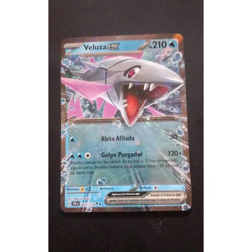 Carte Pokémon Veluza Ex