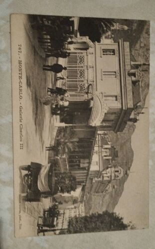 Monte Carlo - Une Carte Postale Ancienne - Galerie Charles I I I - 767 - Non Écrite