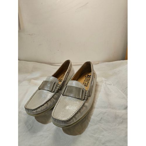 Mocassins Femme Mephisto Cool-Air En Cuir Mordoré, Talon Choc-Absorber, Semelle En Caoutchouc, Taille 39. Comme Neuves, Portées Une Seule Fois.