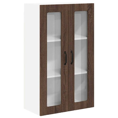 vidaXL Meuble mural de cuisine Chêne marron 60 x 31 x 100 cm