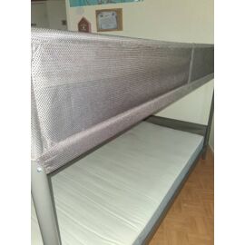 Lit superposé avec sécurité avec matelas une personne échelle sur le côté en métal