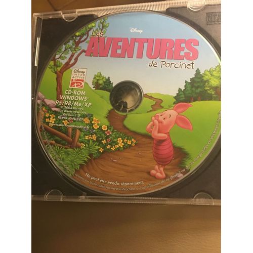 Cd-Rom Windows Les Aventures De Porcinet