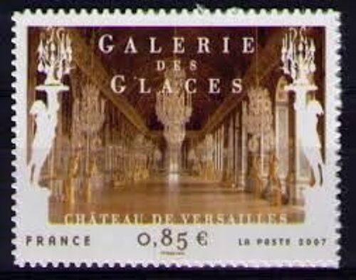 Art : La Galerie Des Glaces Du Château De Versailles Année 2007 N° 4119 Yvert Et Tellier Luxe