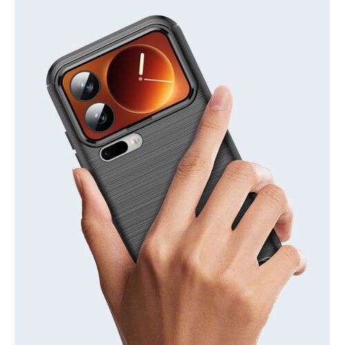 Coque pour Xiaomi 17 Pro,Technologie de Sérigraphie Protection TPU Housse Étui Xiaomi 17 Pro - Noir