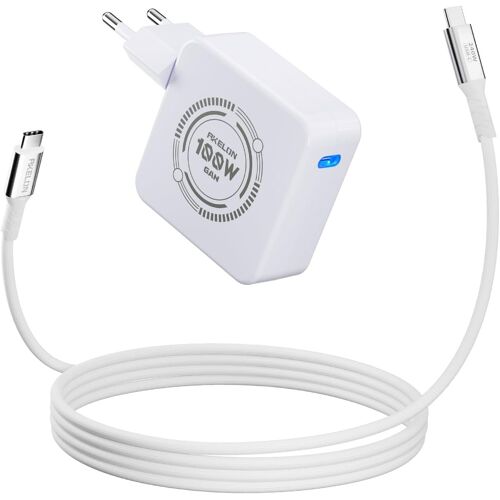 Chargeur USB C Rapide 100W, GaN Alimentation 100 Watt PD 3.0 pour MacBook Air, MacBook Pro, iPhone 15 14, iPad, Samsung Galaxy S24 S23 Ultra, Lenovo, HP, ASUS, Dell Laptop, 2M Câble USB-C 240W