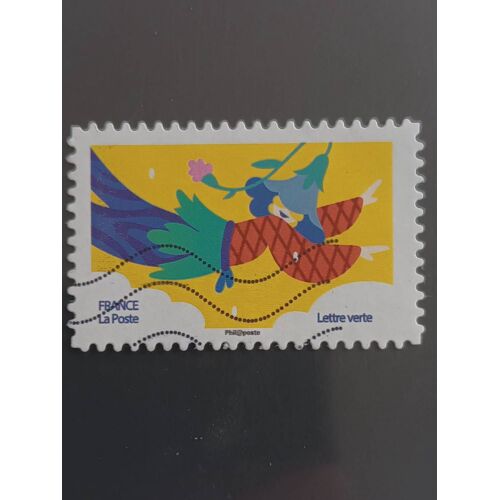R106 - Oblitéré France Autoadhesif N°1940 - Année 2020 -- Mon Spectaculaire Carnet De Timbres : De Pin --.