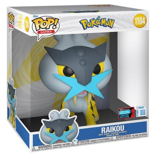Figurine Funko Pop - Pokémon N°1104 - Raikou - 25 Cm (78786)