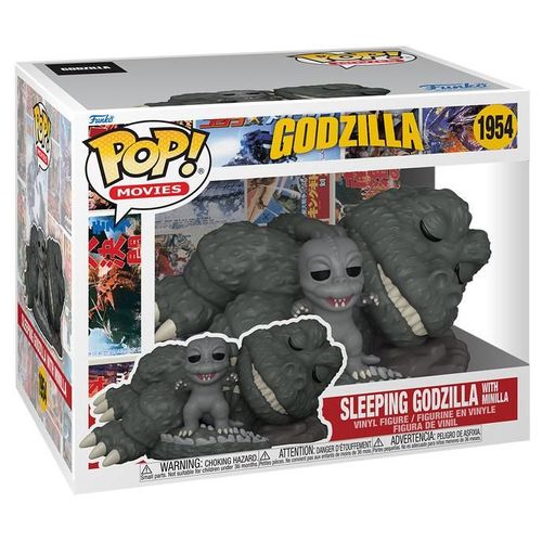 Figurine Funko Pop - Godzilla N°1954 - Godzilla Endormi Avec Minilla (86526)