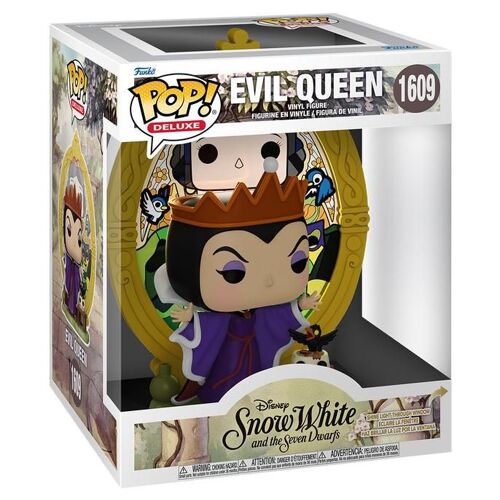 Figurine Funko Pop! Deluxe N°1609 - Disney Villains - Reine-Sorcière (Verre)
