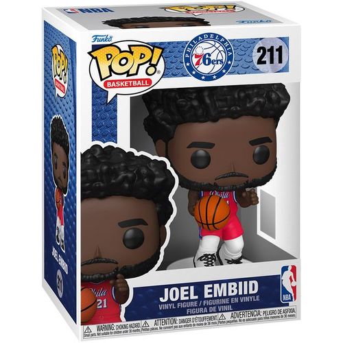 Figurine Funko Pop - Nba N°211 - Joel Embiid (86378)