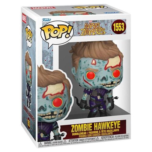 Funko - Marvel Zombies - Figurine Pop! Zombie Hawkeye 9 Cm