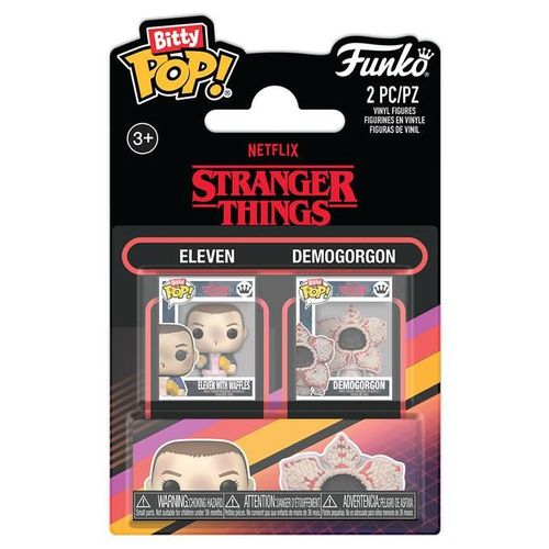 Figurine Funko Bitty Pop! 2pcs - Stranger Things - Eleven & Demogorgon