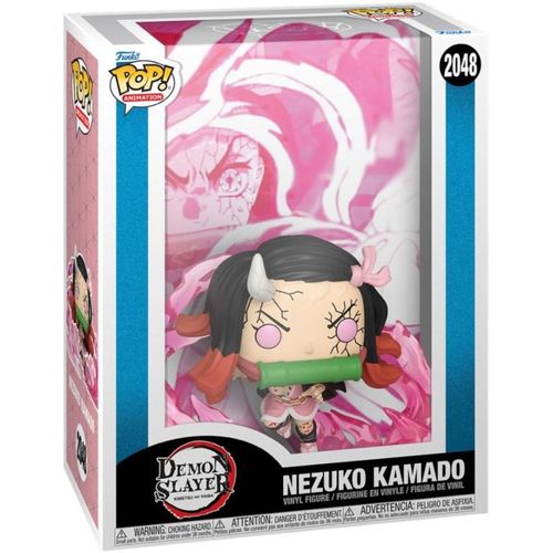 Funko - Demon Slayer: Kimetsu No Yaiba - Figurine Pop! Cover Nezuko 9 Cm