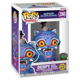 Figurine Funko Pop - Kpop Demon Hunters N°2260 - Derpy Avec Sussie - Glow In The Dark (94693)