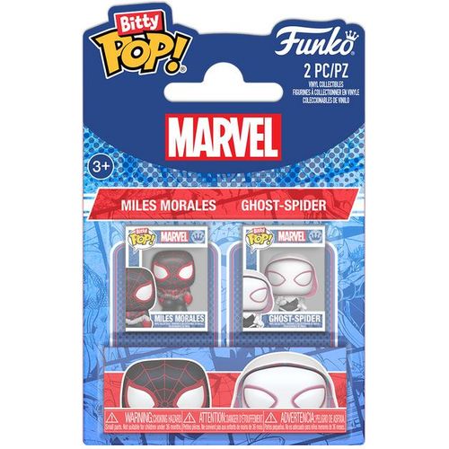 Figurine Funko Bitty Pop! 2pcs - Marvel - Miles Morales & Gwen Stacy