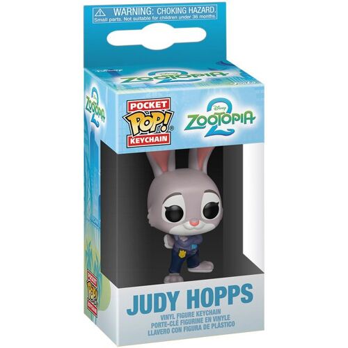 Figurine Funko Pop - Zootopie [Dinsey] - Judy Hopps - Porte-Clés (86640)