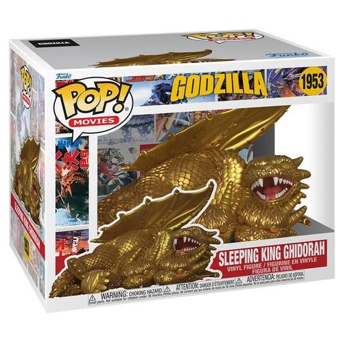 Figurine Funko Pop - Godzilla N°1953 - King Ghidorah Endormi - Gold (86525)