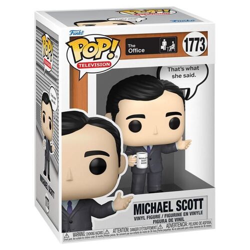 Figurine Funko Pop - The Office N°1773 - Michael Scott (That's What She Said.) (86428)