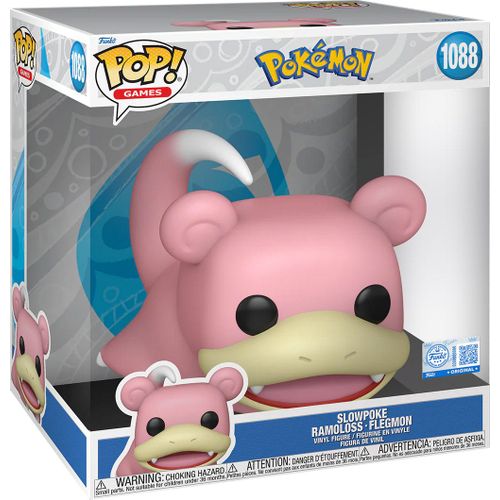 Figurine Funko Pop - Pokémon N°1088 - Slowpoke - Ramoloss - Flegmon (Emea) - 25 Cm (87193)