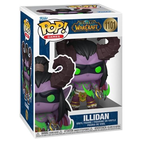 World Of Warcraft - Illidan W/ Chase Pop! Vinyl - Funko Pop - Multicolore - Onesize - 100% Pvc