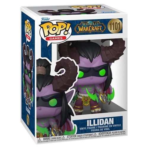 World Of Warcraft - Illidan W/ Chase Pop! Vinyl - Funko Pop - Multicolore - Onesize - 100% Pvc