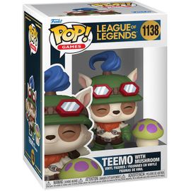Figurine Funko Pop - League Of Legends N°1138 - Teemo Avec Champignon (86113)