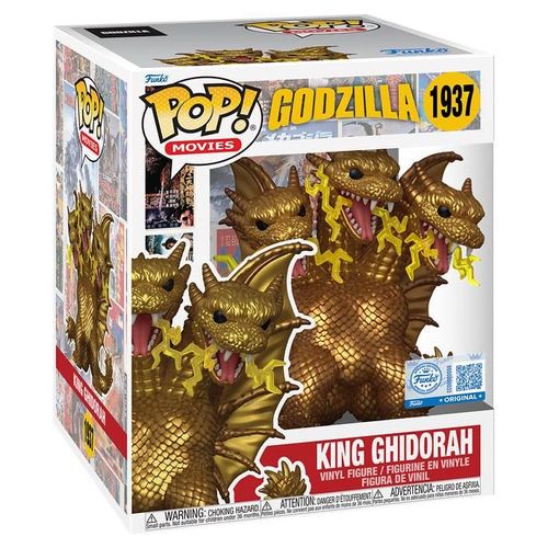 Figurine Funko Pop - Godzilla N°1937 - King Ghidorah - Or (88407)