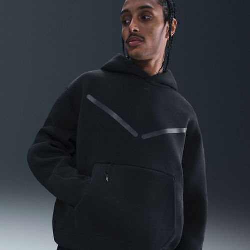 Sweat À Capuche À Motifs Réfléchissants Nike Tech Pour Homme - Noir