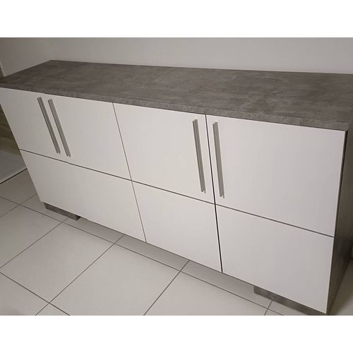 Buffet Eden 4 Portes Blanc - Conforama