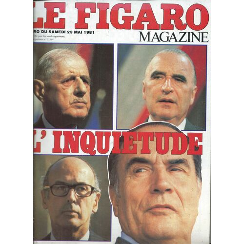 Le Figaro Magazine 23/05/1981 Michel Piccoli, Roger Giquel,Claude Bolling,Albert Raisner,Attentat Du Pape/Jean-Pax Méfret,Marcel Barbeault/Auguste Le Breton,Arthur Koestier,Michael Cimino,Jean Raspail