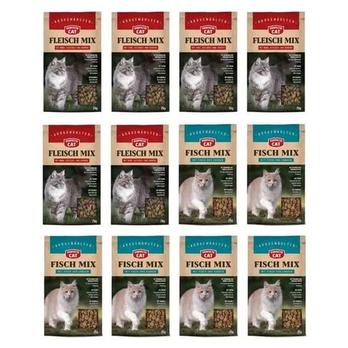 Croquettes Chat 24kg, Nourriture Pour Chat Classic Knusper-Mix