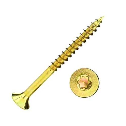 Vis à Bois Aggloméré 3x45 mm, 1000 Pièces, Tête Fraisée Torx