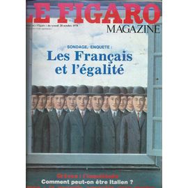 Le Figaro Magazine 28/10/1978 L'Égalitarisme C'Est Fini/Alain Benoist, Katia Granoff, Jacques Rougerie, Yvonne Gaudeau, Lansa Del Vasto, Leni Riefenstahl, Richard Burton, Giorgio Stehler, Glenmor