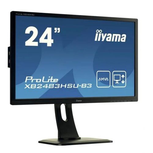 Écran IIYAMA ProLite XB2483HSU-B3 ¿ LED ¿ 24 pouces ¿ Full HD ¿ Seconde main ¿ Très bon état