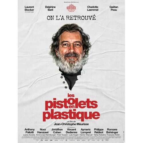 Les Pistolets En Plastique - Véritable Affiche De Cinéma Pliée - Format 40x60 Cm - De Jean-Christophe Meurisse Avec Laurent Stocker, Delphine Baril, Charlotte Laemmel - 2024