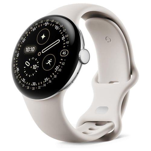 Montre connectée Google Pixel Watch 4 - 41 mm GPS Porcelaine - Wifi