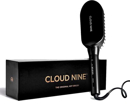 Hot Brush \u2013 Brosse lissante avec poils Sericite®, Hair Tame Tessellation¿ & 5 réglages \u2013 Pour un coiffage facile, anti-frizz & cheveux doux au quotidien