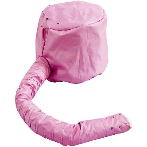 Casque de Séchage pour Sèche,Casque Seche Cheveux Réglable Bonnet,Capot de Séchage Réglable Portable Bonnet,Capuchon de Séchage,pour Sèche Convient à Tous les Types de Cheveux,Rose