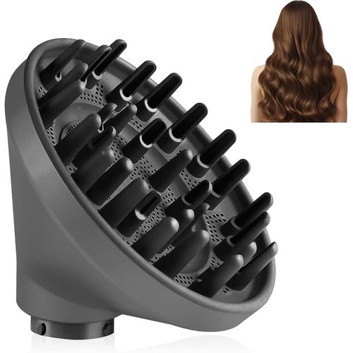 Diffuseur Cheveux Bouclés pour Dyson Airwrap Styler HS01 HS05,Buse de Diffusion Convertible pour Airwrap Styler en Sèche-Cheveux
