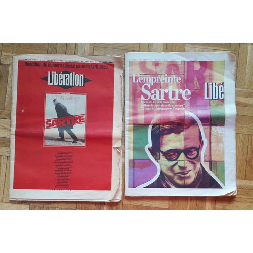 Lot 2 N°Spéc Libé Sur Sartre