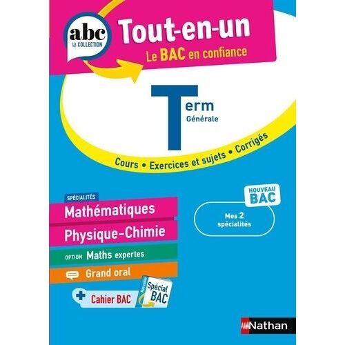 Mes Spécialités Mathématiques - Physique-Chimie Tle - Option Maths Expertes, Grand Oral