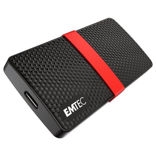EMTEC SSD Power Plus X200 - SSD - 1 To - externe (portable) - USB 3.2 Gen 1 (USB-C connecteur)
